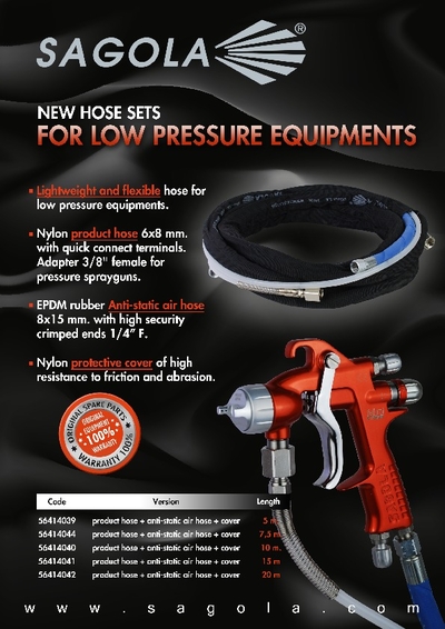 Air and Product hose set