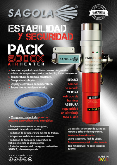 Calentador aire Pack 6000X