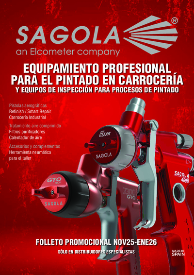 Folleto promocional carrocería