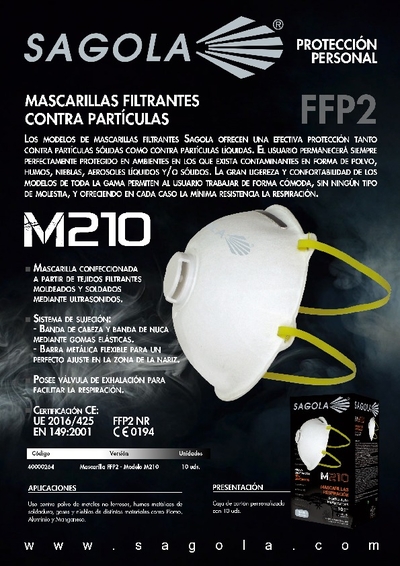 Mascarillas M210