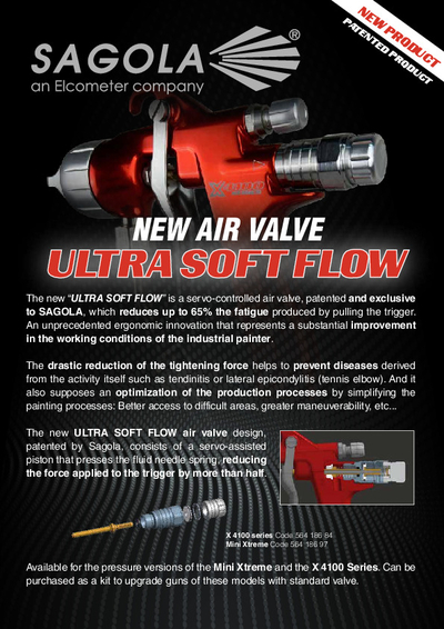 Ultra Soft Flow valve
