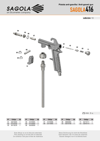 Pistola 416