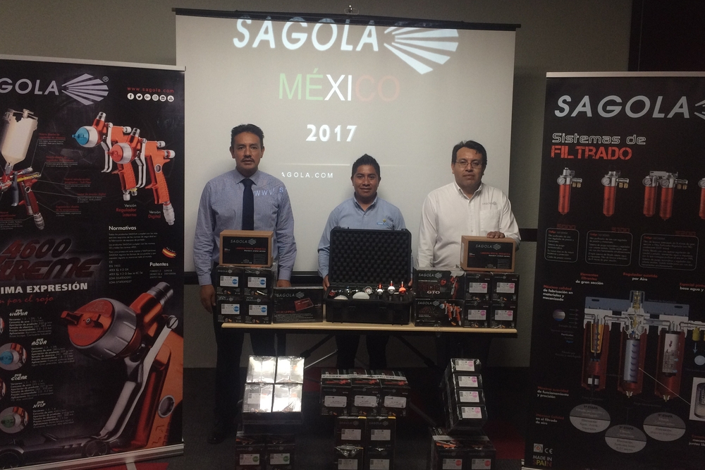 Training and painting equipment for cesvi mexico