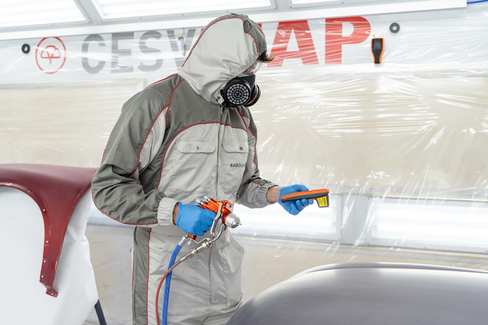 Presentamos en CESVI nuestra gama de pintado industrial y equipos de inspección