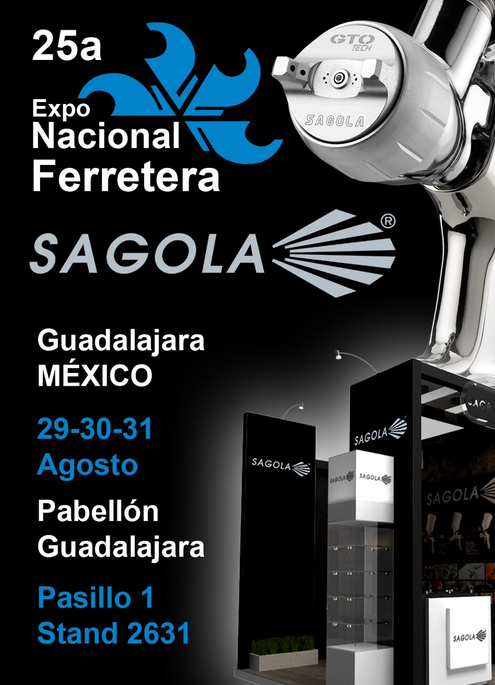 SAGOLA will participate in Expoferretera 2013