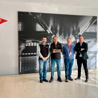 IBERIA confía en Sagola para equipar a su equipo de pintura