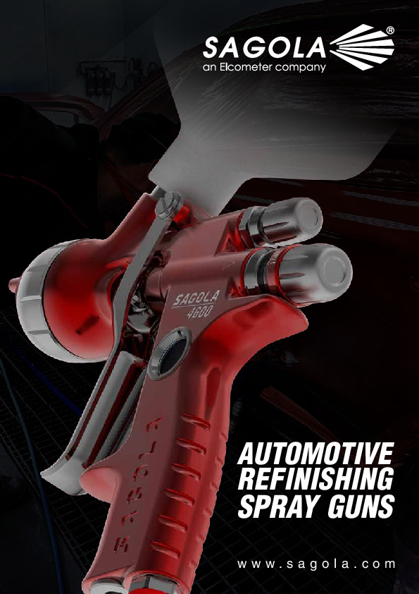 Brochure Automotive Refinishing Spray Guns