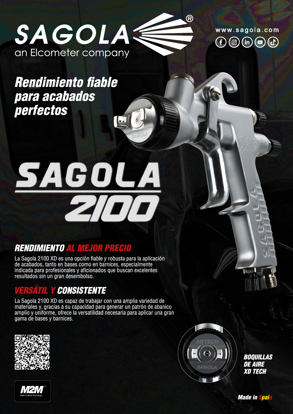 Cartel Sagola 2100 XD