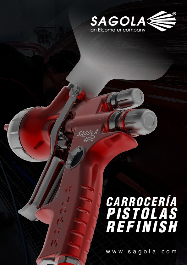 Folleto Pistolas Refinish Carroceria 2026
