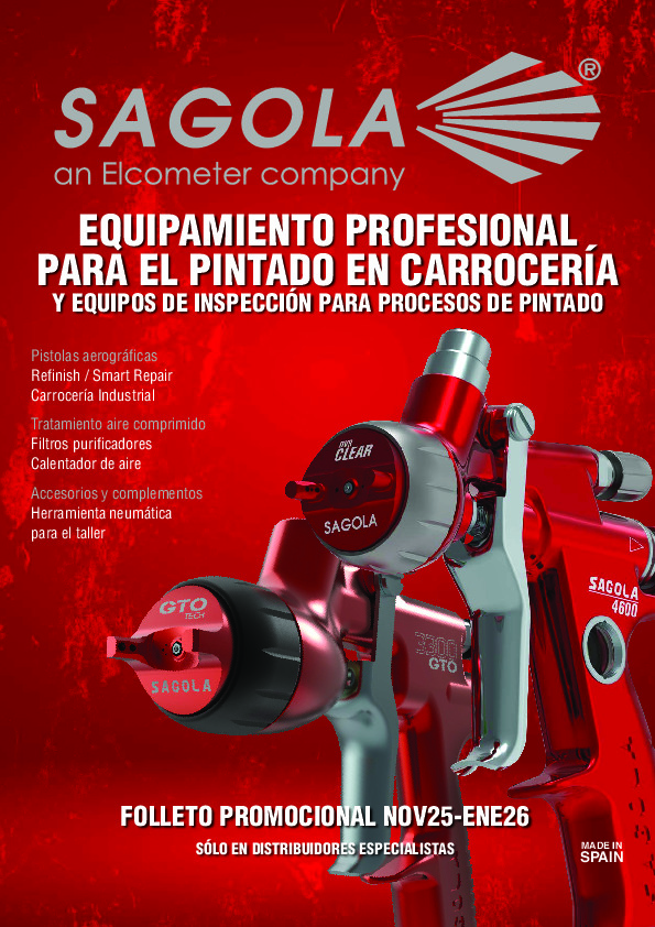 Folleto promocional carrocería