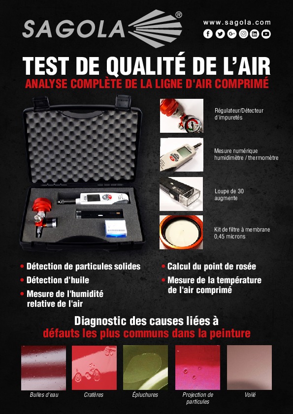 Test de qualité de l’air